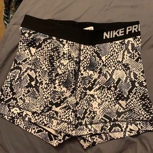 Nike spandex shorts